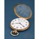 Antiguo Reloj de Bolsillo Longines en Oro de 18K, Suiza, c. 1920