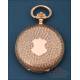 Antiguo Reloj de Bolsillo Longines en Oro de 18K, Suiza c. 1890