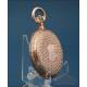 Antique 18K Gold Longines Pocket Watch, Switzerland c. 1890