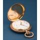 Antiguo Reloj de Bolsillo Longines en Oro de 18K, Suiza c. 1890