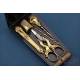 Antique French Sewing Set in 18K Gold, France, 18701890