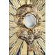 Antique Gilt Silver Monstrance. Complete. 28 in. France, 19th Cent.