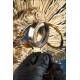 Antique Gilt Silver Monstrance. Complete. 28 in. France, 19th Cent.