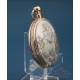 Ultra-Rare Verge Fusee Erotic Automaton Pocket Watch. 18K Gold. France c. 1820