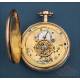Ultrararo Reloj De Bolsillo Catalino Autómata Erótico. Oro 18K. Francia c. 1820