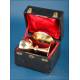 Antique Roman Style Gilded Silver Chalice with Paten. France, 1932