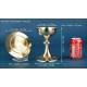 Antique Roman Style Gilded Silver Chalice with Paten. France, 1932
