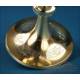 Antique Roman Style Gilded Silver Chalice with Paten. France, 1932