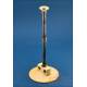 Antique ivory and silver plated stethoscope, late 19th century