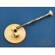 Antique ivory and silver plated stethoscope, late 19th century