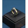 Vintage Solitaire Ring, 18K Gold with 3.5 mm Natural Diamond