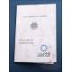 Rosette ring with 9 diamonds in 18K white gold, with certificate