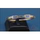 Vintage 18K Gold Bangle with 24 Natural Diamonds c. 1980