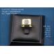 Vintage 18K Gold Ring with 7 Natural Diamonds