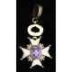 Medal of the Order of Health Merit. Spain. Cross of Collar category Commendation.