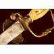 French Hunting Sword, ca. 1750.