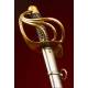 Espada de Caballería XIII Curassier, Francia (Klingenthal), Año 1813