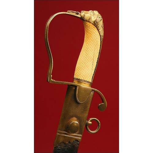 Yeomanry Cavalry Officer's Sabre, British, Year 1800 (approx.)