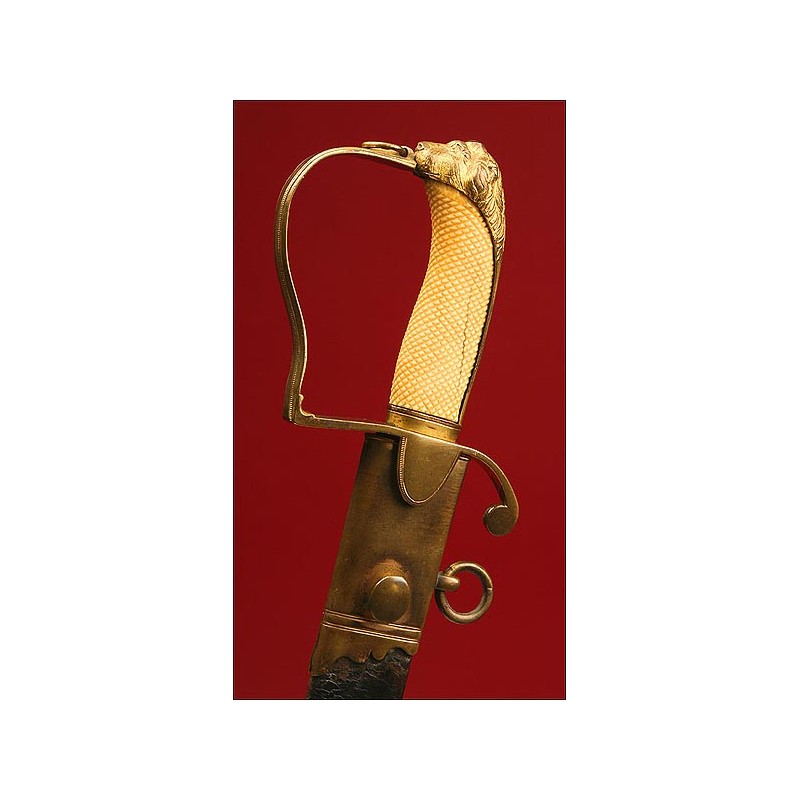 Yeomanry Cavalry Officer's Sabre, British, Year 1800 (approx.)