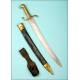 Prussian infantry machete with buckler. Model C.1860.
