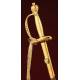 British Diplomat's rapier, Late XIX Century.