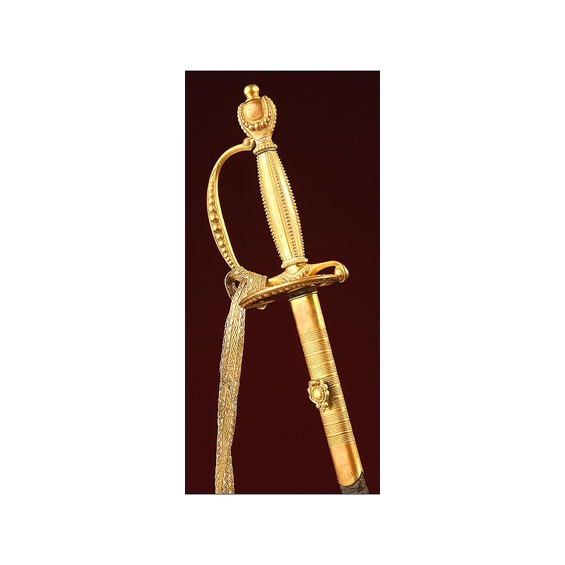 British Diplomat's rapier, Late XIX Century.