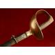 Spanish Cavalry Sword, model Puerto Seguro. Epoch of Alfonso XIII.