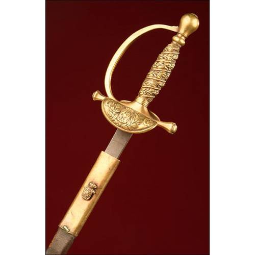 Espada Española para Sargento de la Guardia Civil, Modelo 1844
