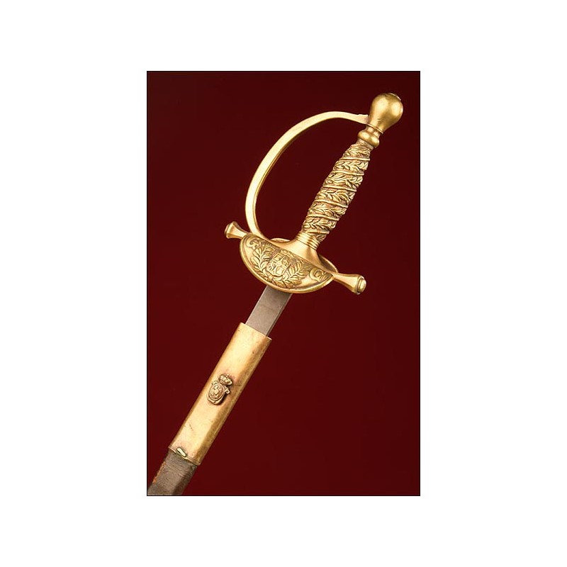 Spanish Sword for Sergeant of the Guardia Civil, Model 1844
