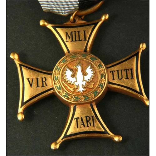 Poland. Polish order of Virtity Military. 4th class