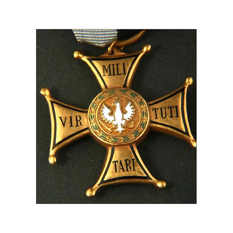 Poland. Polish order of Virtity Military. 4th class