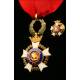 Spain, Order of Dert-Ilerca. Decoration formed by Collar Cross and Miniature. 1960's.