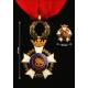 Spain, Order of Dert-Ilerca. Decoration formed by Collar Cross and Miniature. 1960's.