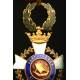 Spain, Order of Dert-Ilerca. Decoration formed by Collar Cross and Miniature. 1960's.