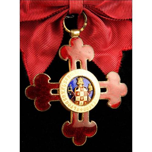 Spain, Order of Alfonso X the Wise for Ladies, Commander Category. Years 40-50