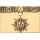 Spain, Order of Agricultural Merit. Commander's Badge and Miniature. Silver, Gold and Precious Stones.