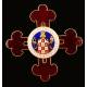 Spain, Order of Alfonso X the Wise. Silver, gold and diamonds. 1960s