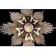 French Order of Merit. Chest Cross, enameled and well preserved. France