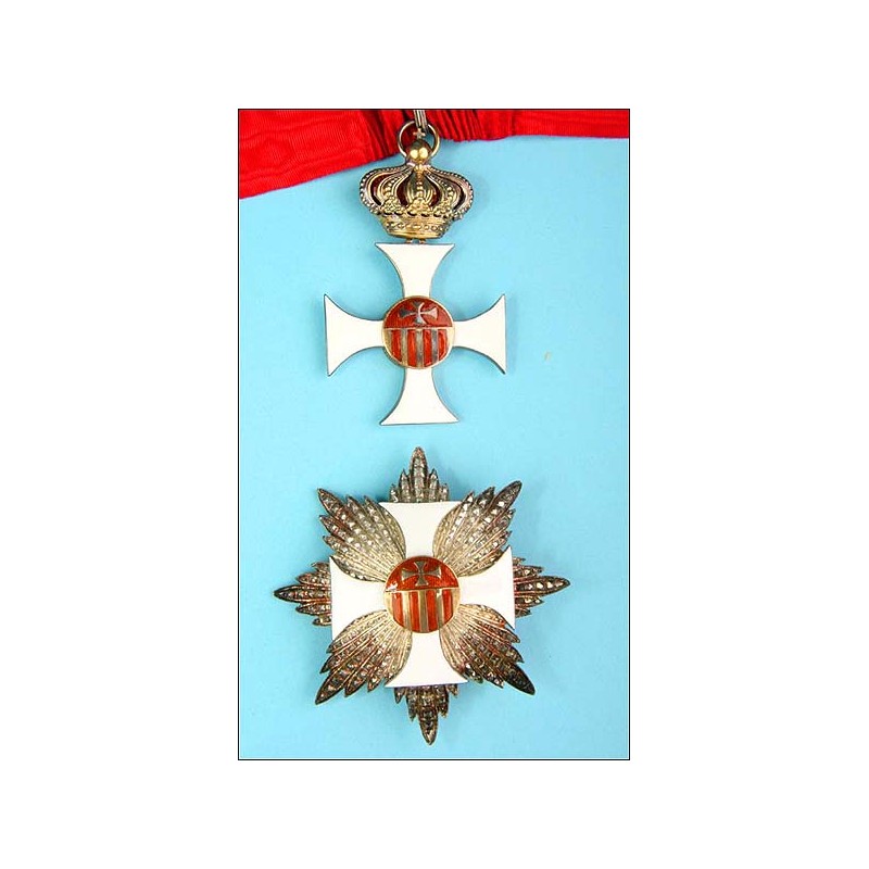 Spain. Order of Mercy. With its case.