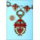 Portugal. Collar of the Order of Santiago and sword.