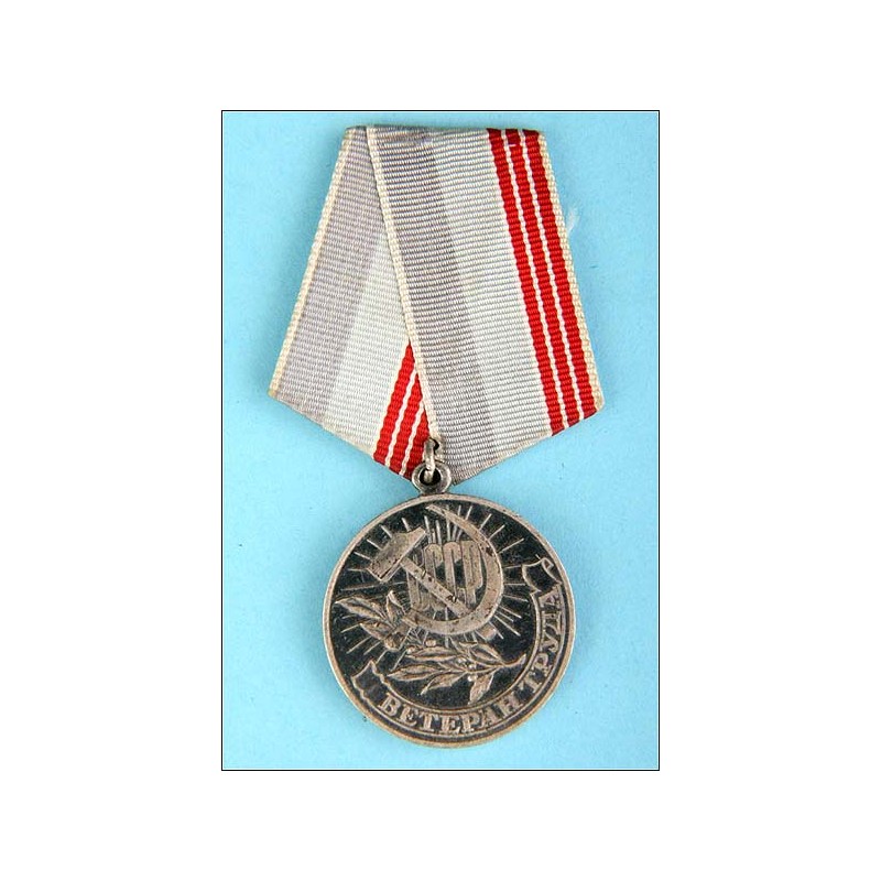 URSS. Medalla de Veterano del trabajo