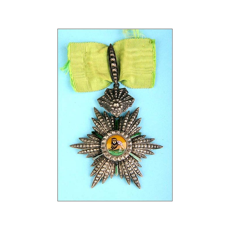 Iran - Persia. Order of the lion and the sun. Commander