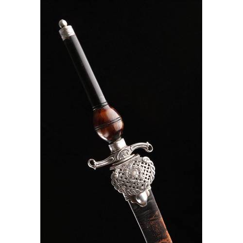 Very nice Plug Bayonet made in Central Europe, in France or Germany, Circa 1850.