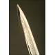 Antique Spanish Plug Bayonet for Hunting Shotgun. Toledo, 1.864. With Original Scabbard