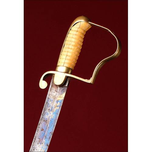 Magnificent M.1796 Sword for Light Cavalry Officer. Great Britain, 1800