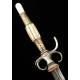 Superb Antique Defense Dagger in Very Good Condition. Albacete, 19th Century