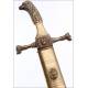 Very beautiful Decorative French Sapper Sword of the Napoleonic Empire Period. XX Century