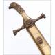 Very beautiful Decorative French Sapper Sword of the Napoleonic Empire Period. XX Century