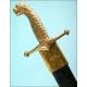 Spanish machete, model 1843 for infantry expender.