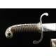 Antique Spanish Officer's Cuban Machete in Very Good Condition. Germany, XIX Century